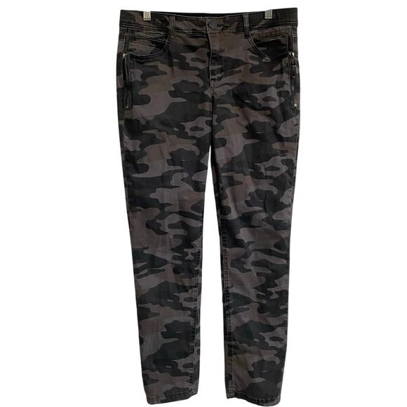 Democracy "AB" Solution Camo Grey Side Zip Jegging Size 8 - Excellent - Picture 6 of 16